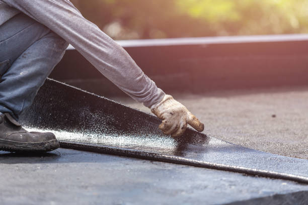 Professional Basement Waterproofing technician working in Sparta, TN